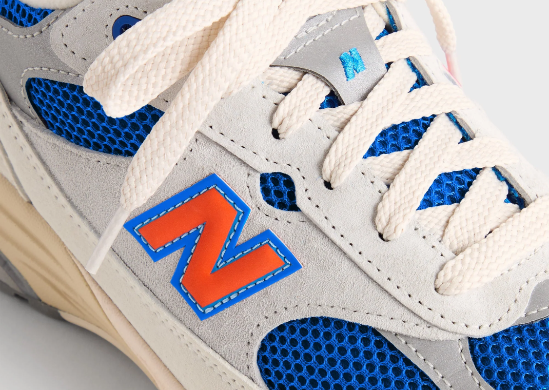 Kith x New Balance 993 Made in USA MSG Ancient Scroll Detail