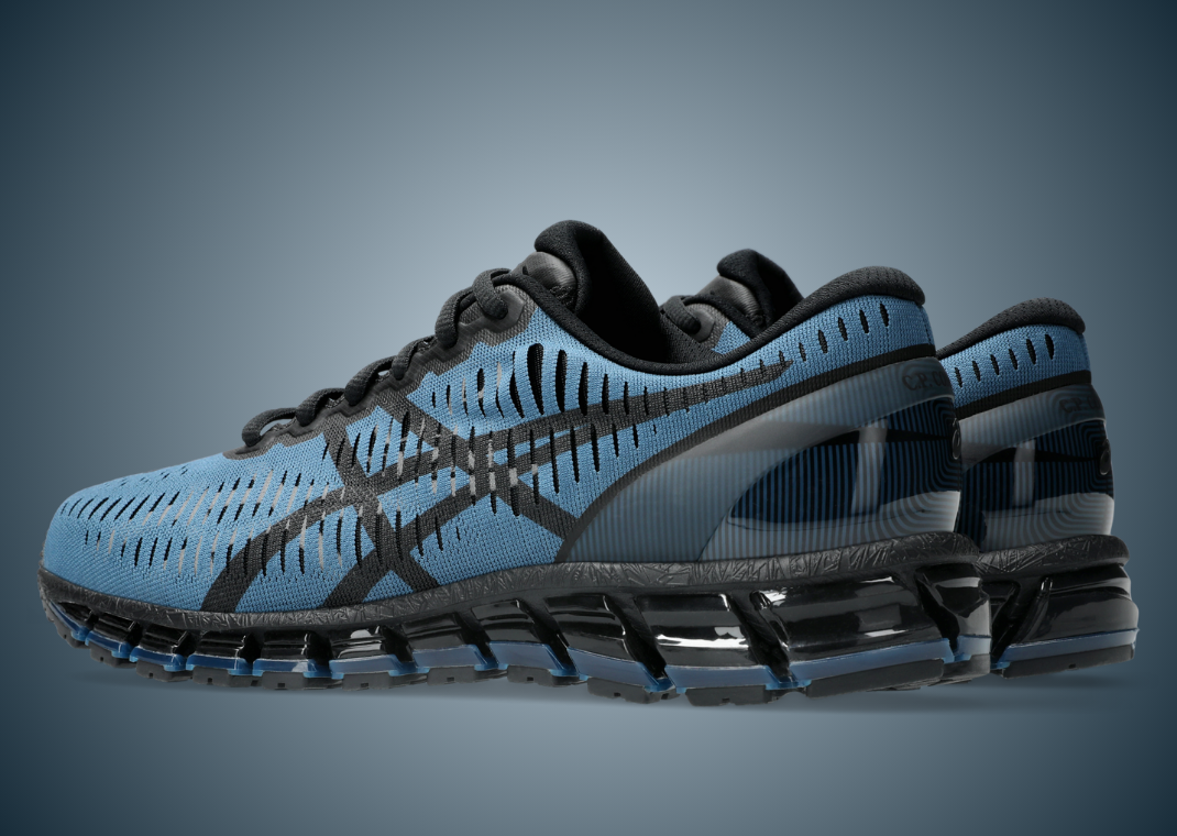 C.P. Company x Asics Gel-Quantum 360 I Morrocan Blue - Heel Angle