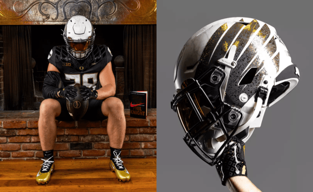 The Oregon Ducks Honor Nike’s History with Shoe Duck Uniforms