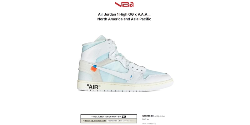 Virgil Abloh Archives x Air Jordan 1 High Alaska EQL Raffle is Open Now