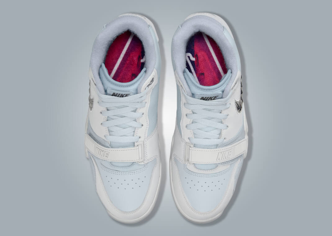 Nike Air Trainer 1 Super Bowl LVIII Pure Platinum Top