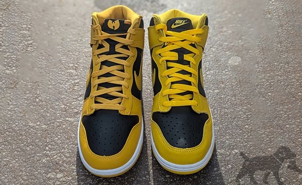 Comparison: Wu-Tang x Nike Dunk High vs. Nike Dunk High Iowa