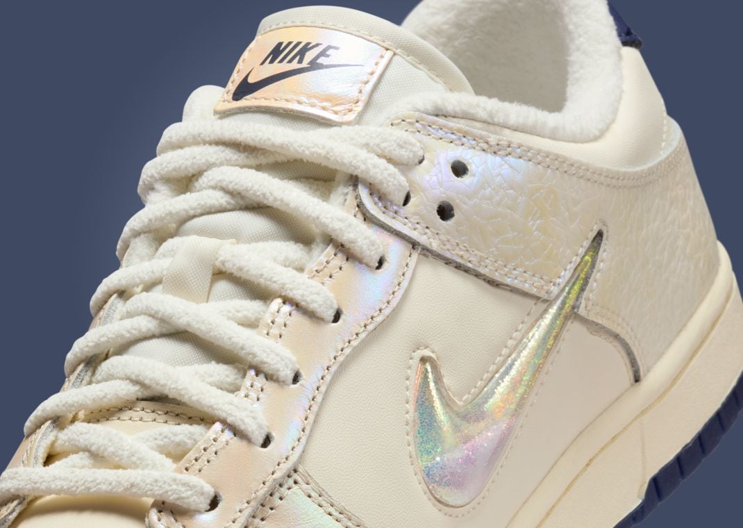 Nike Dunk Low Soft Pearl Mini Swoosh W