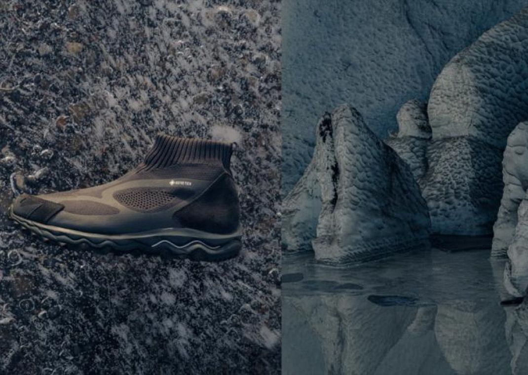 Mizuno × nonnative WAVE MUJIN TL MID GTX “OFF WHITE