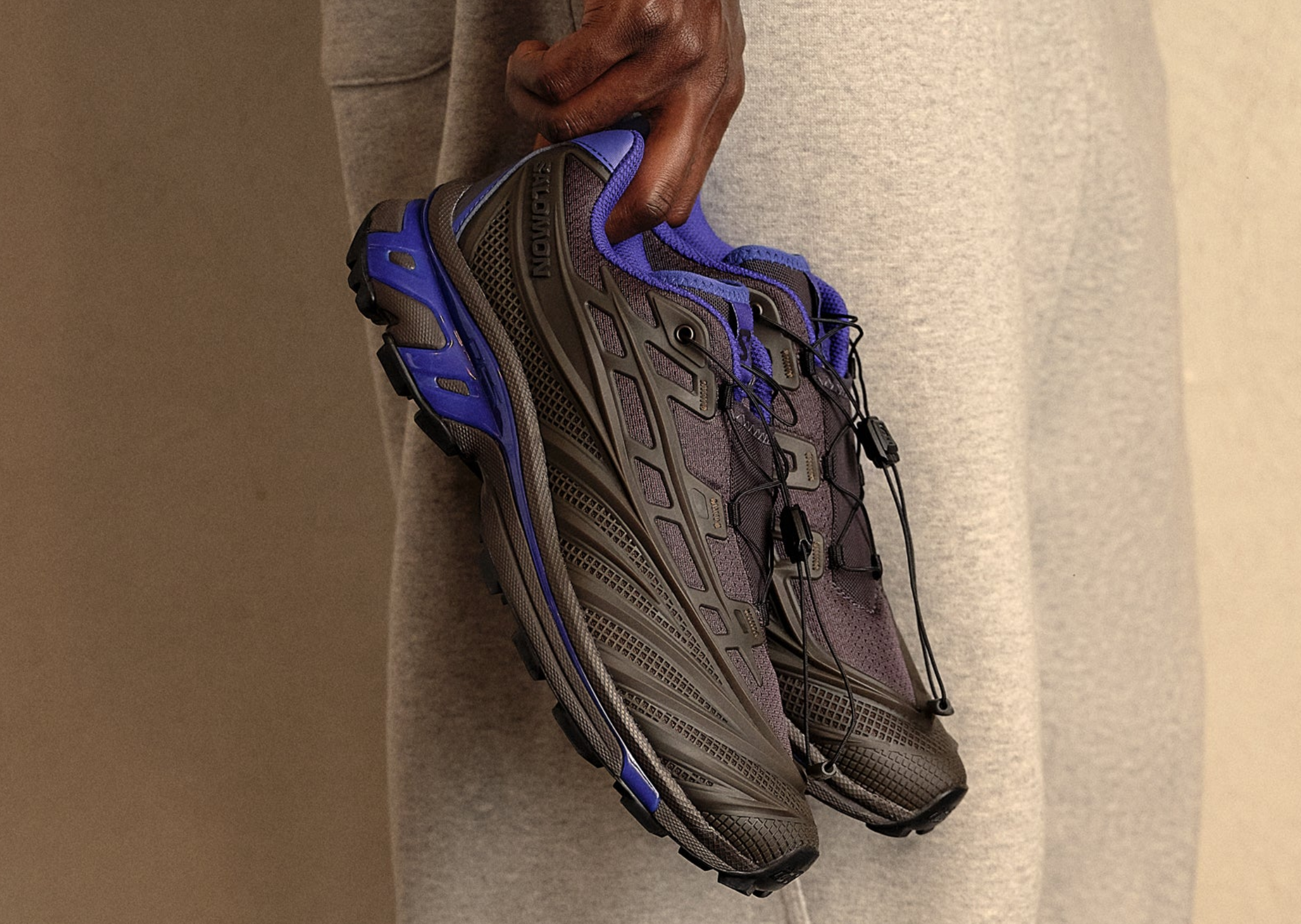 Kith x Salomon XT-Evo Brown