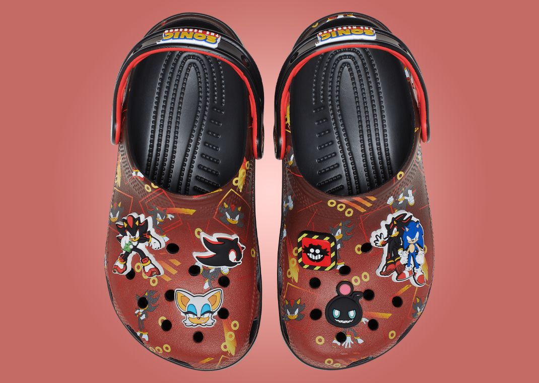 Sonic The Hedgehog x Crocs Classic Clog Shadow Top