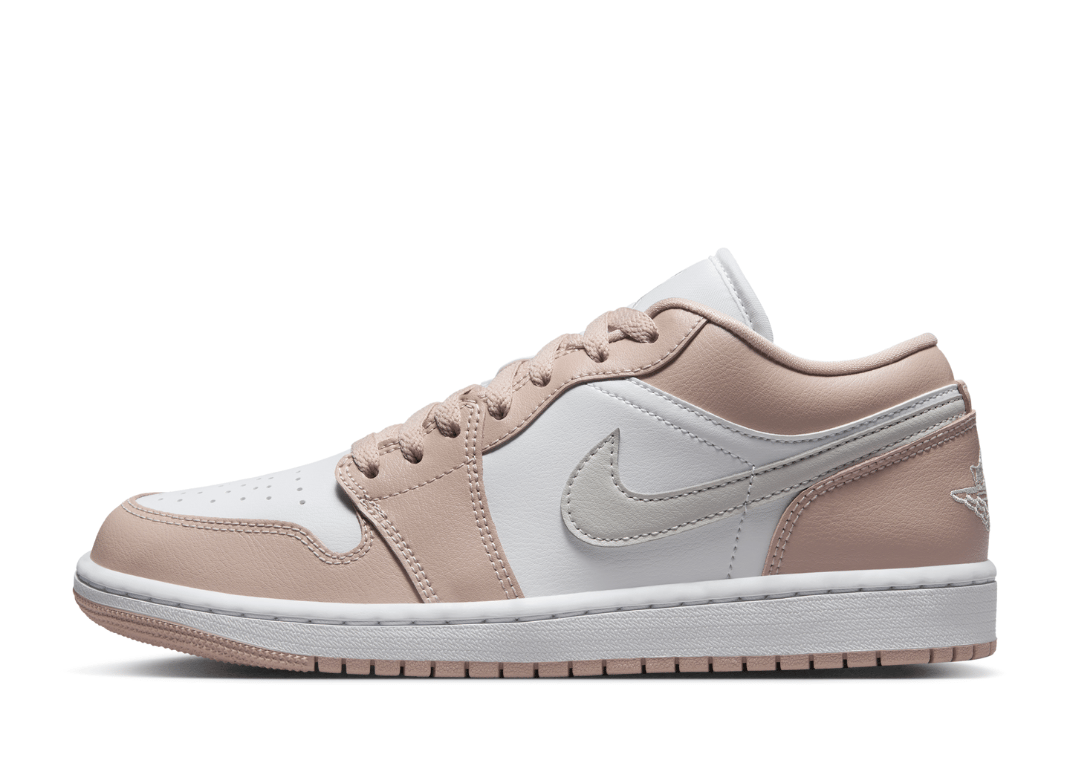 Air Jordan 1 Low White Particle Beige Light Bone (W) Lateral