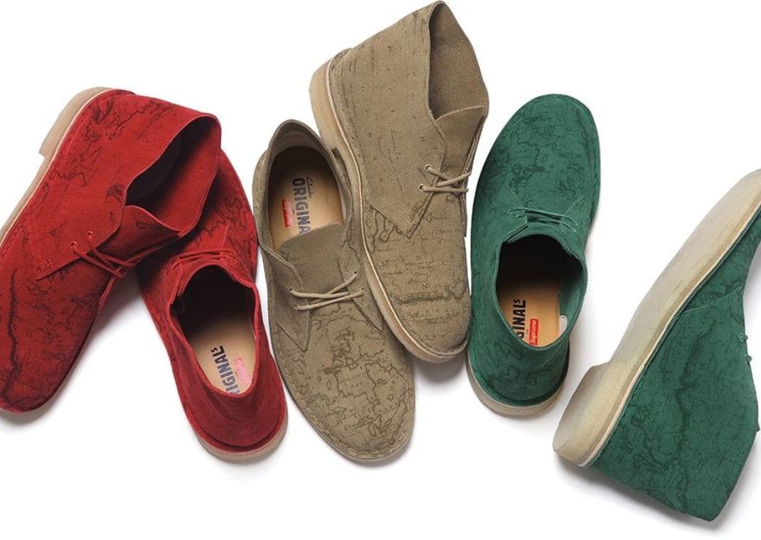 Supreme x Clarks Desert Boot