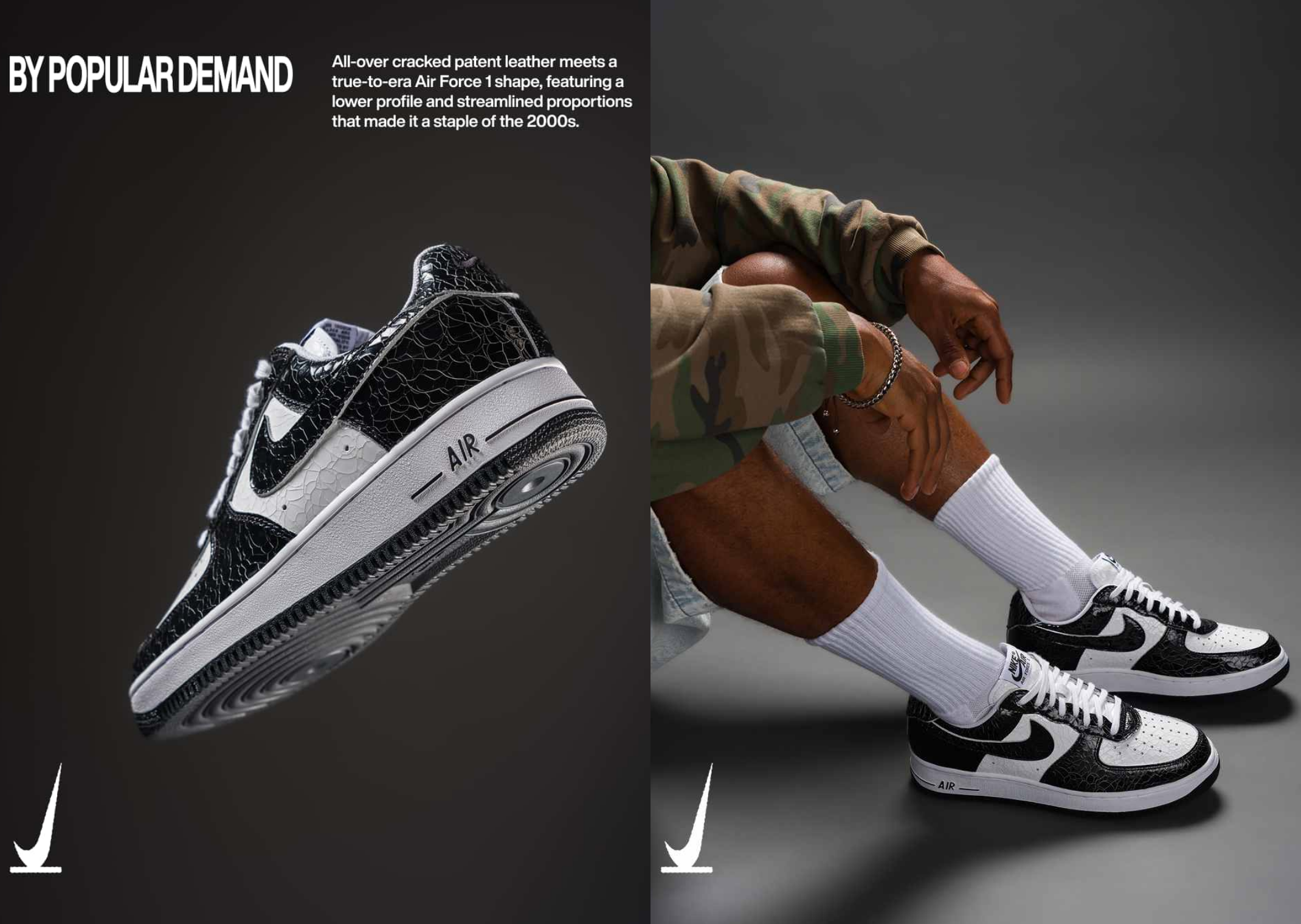 Nike Air Force 1 Low '01 Cracked Leather Pack