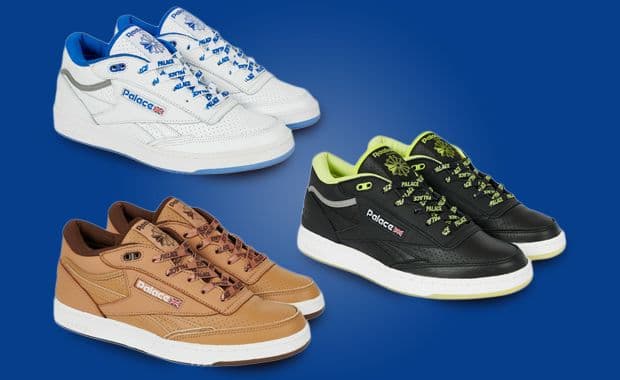 Palace Takes Over The Reebok Club C Mid II Revenge