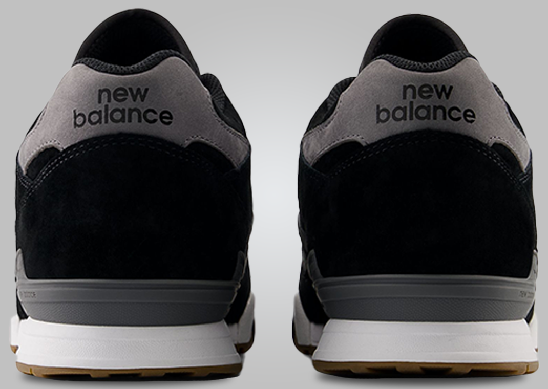 New Balance Numeric 770 Black/Grey - Back
