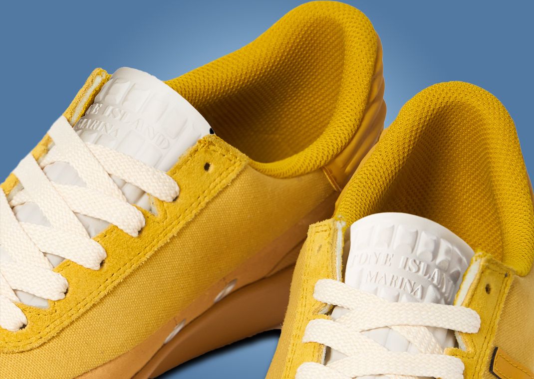 Stone Island x New Balance Numeric 272 Yellow Detail