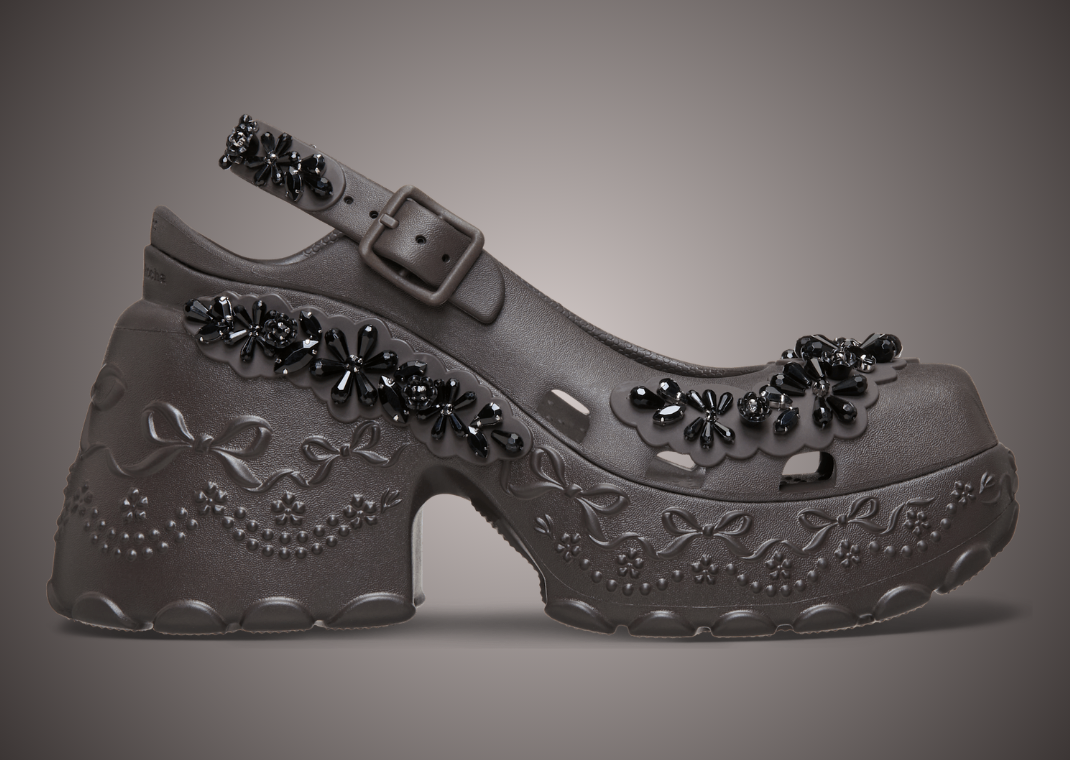 Simon Rocha x Crocs Ballerina Platform Espresso - Lateral