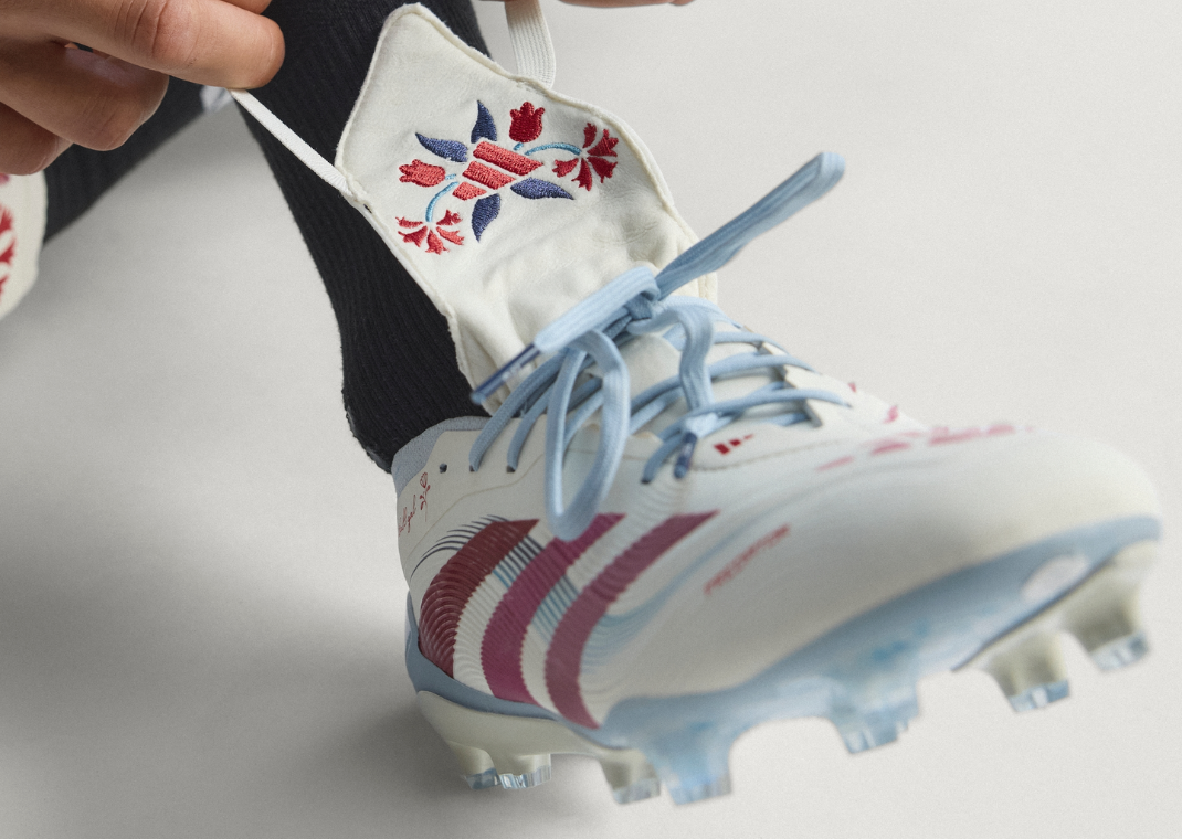 The Football Gal x adidas Predator Elite Fold-Over Tongue Detail