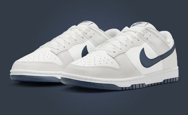 Nike Dunk Low Summit White Midnight Navy