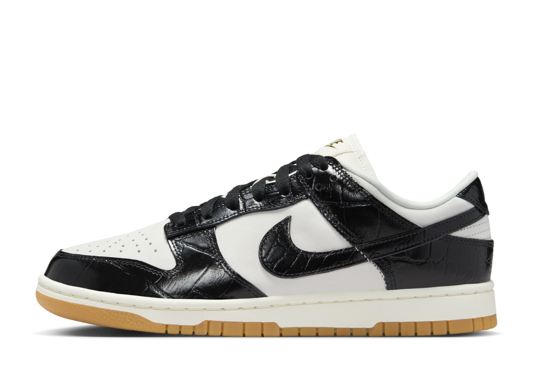 Nike Dunk Low LX Black Ostrich (W)