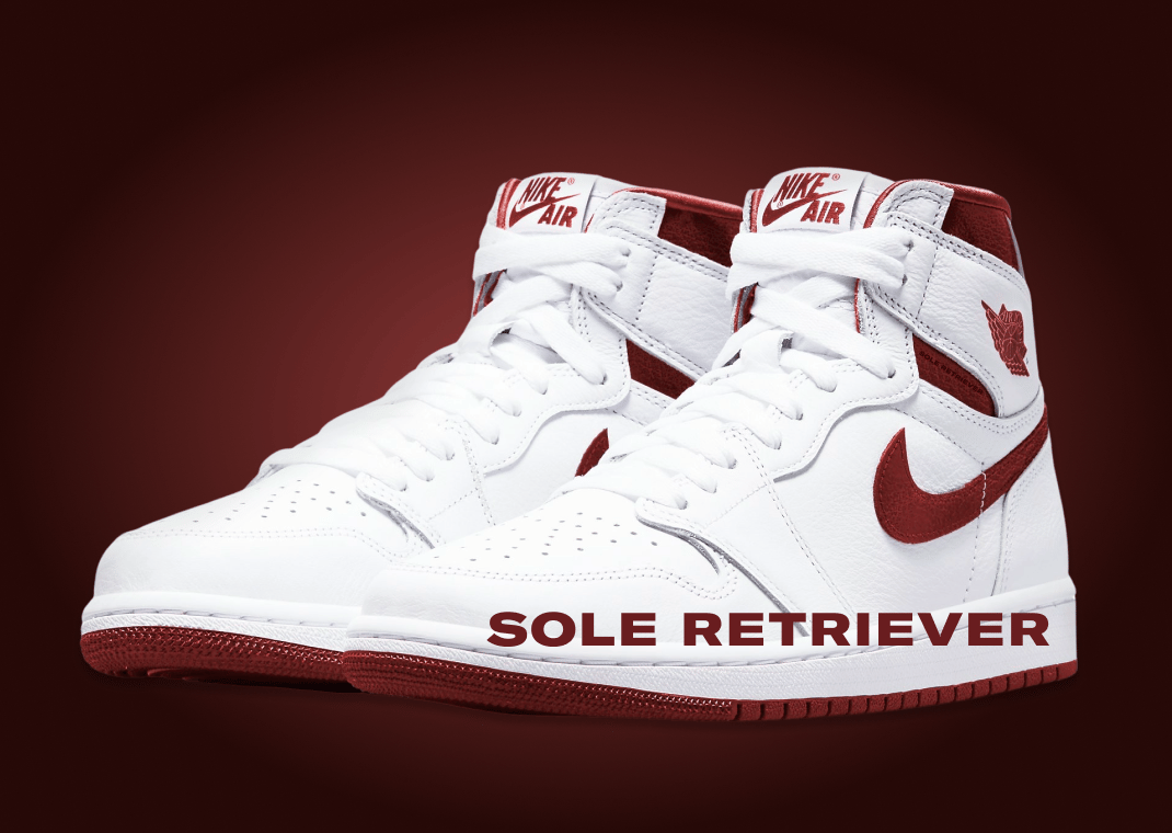 Air Jordan 1 Retro High OG White Team Red