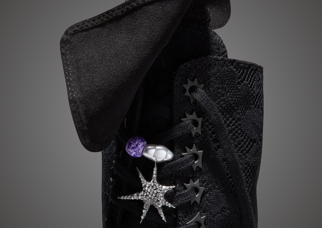 Collina Strada x Converse Chuck Taylor All-Star XX-Hi Black Detail