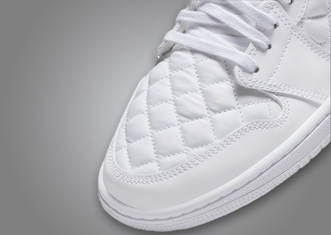 ナイキ 新発売 NIKE Air Jordan 1 Low Quilted “Triple White” 2022年 発売！ナイキ エア ジョーダン 1 ロー キルティング