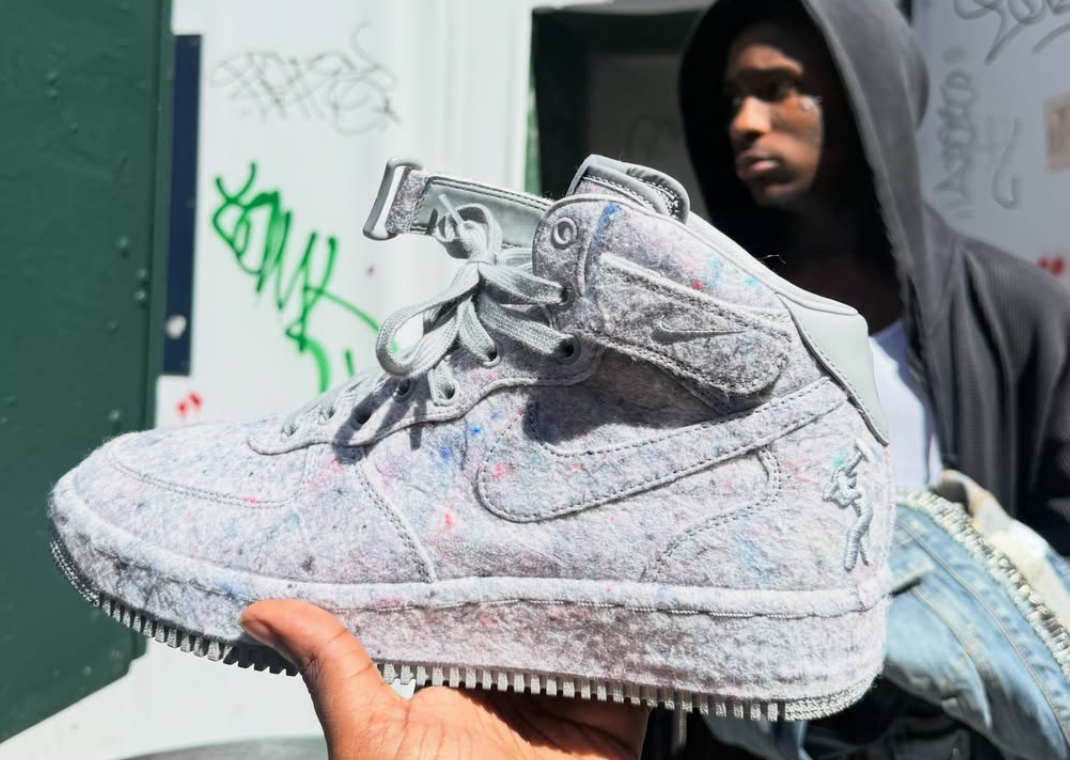 Lil Yachty x Nike Us Force 1 Mid Felt