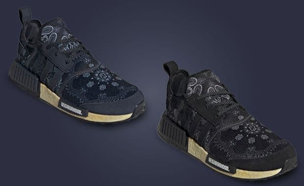 NEIGHBORHOOD Brings Paisley Print To A Pack Of adidas NMD_R1 Colorways