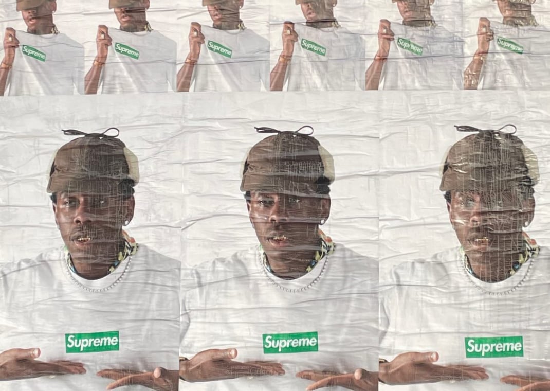 Tyler, The Creator x Supreme posters