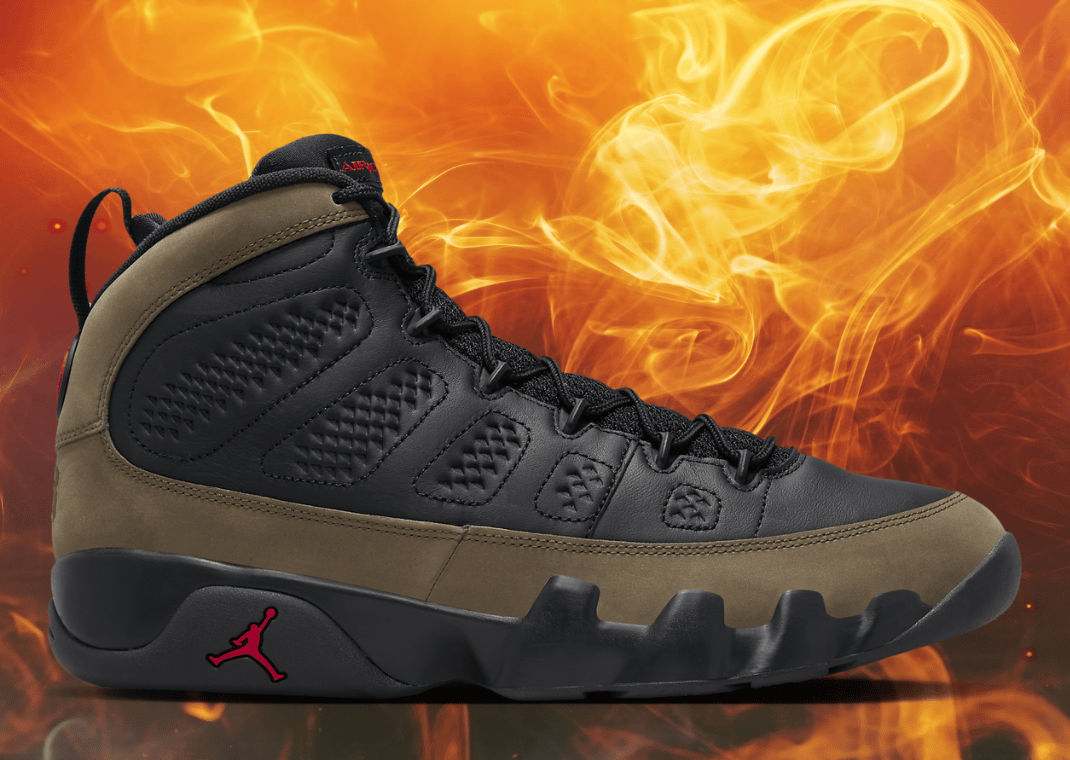 Jordan 9 Olive