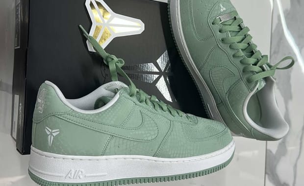 Leaked Image Shows the Mamba Print Nike Kobe Air Force 1 Steam