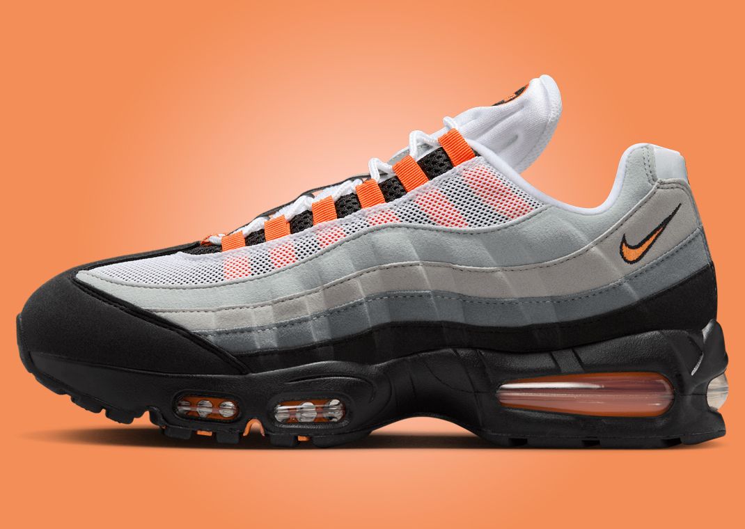 A New Version of the Nike Air Max 95 OG Bright Mandarin is