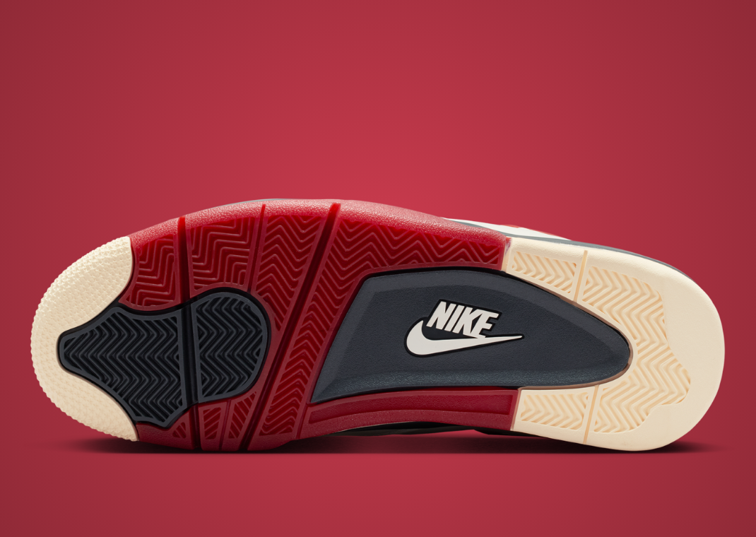 Nigel Sylvester x Air Jordan 4 Retro Brick After Brick - Bottom