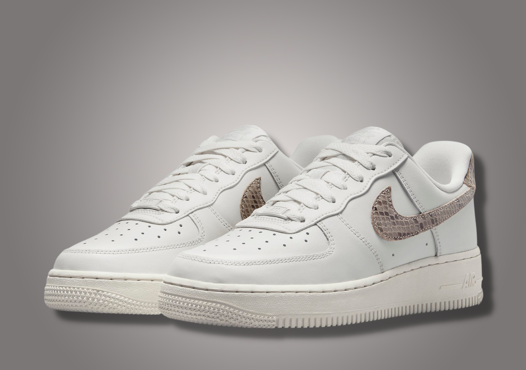 Snake-Inspired Swooshes Slither To The Nike Air Force 1 Low