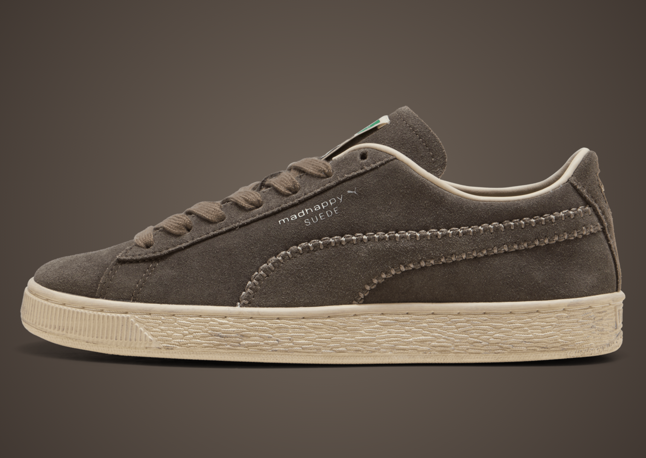 Madhappy x Puma Suede Matte Bronze - Lateral