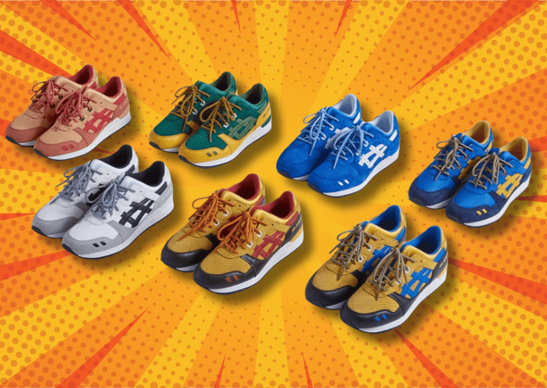 KITH x Marvel x ASICS GEL-LYTE III X-Men Pack