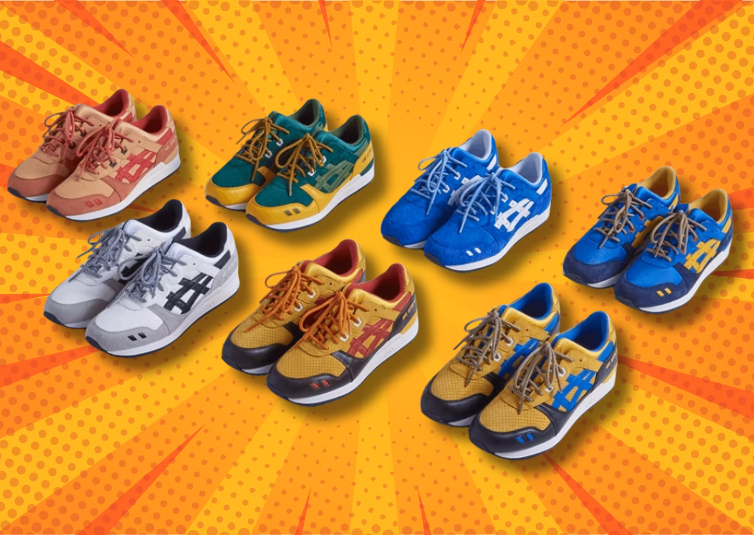 KITH x Marvel x ASICS GEL-LYTE III X-Men Pack