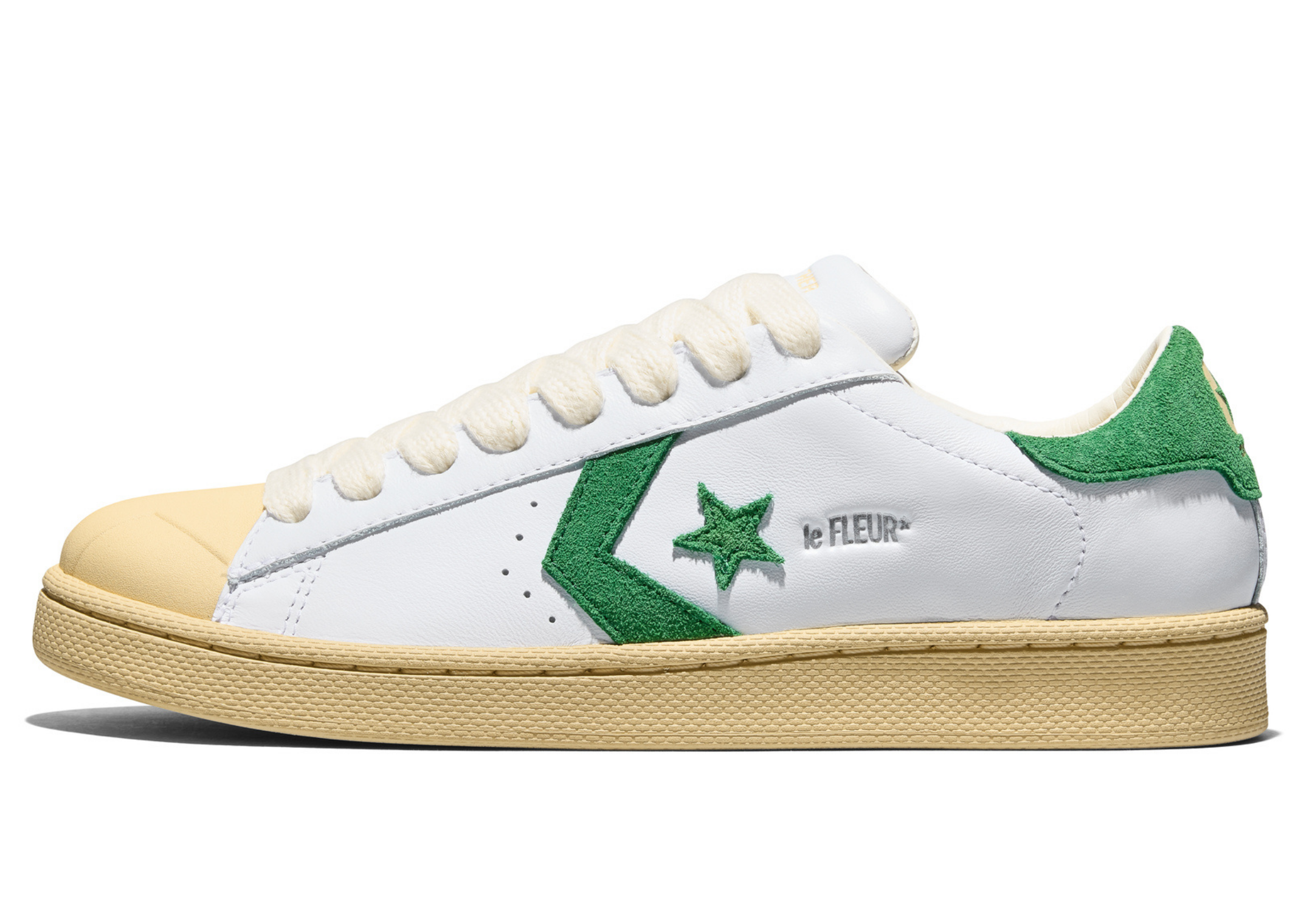 Tyler, the Creator x Converse Pro Leather White - Lateral