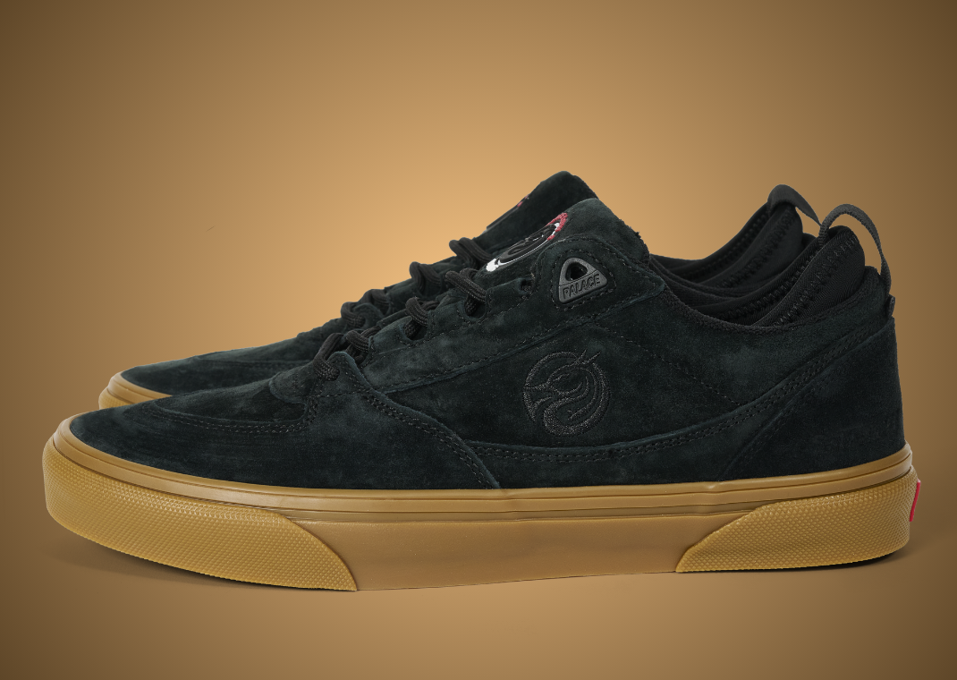 Palace x Vans Low 2 Black Lateral