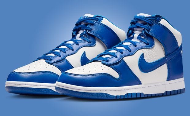 The Nike Dunk High Kentucky Returns With Premium Leather in Fall 2025