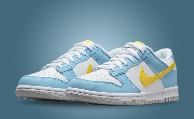 This Kids Exclusive Nike Dunk Low Borrows From Homer Simpson