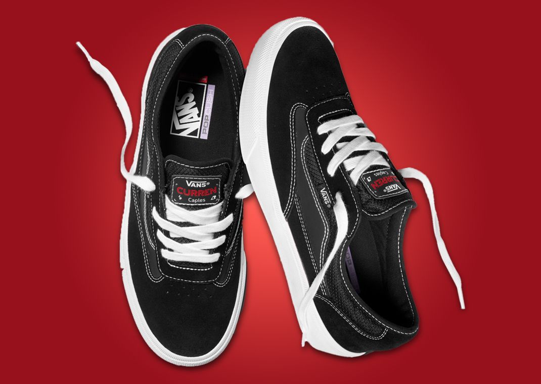 Vans Curren Black White Gum Top