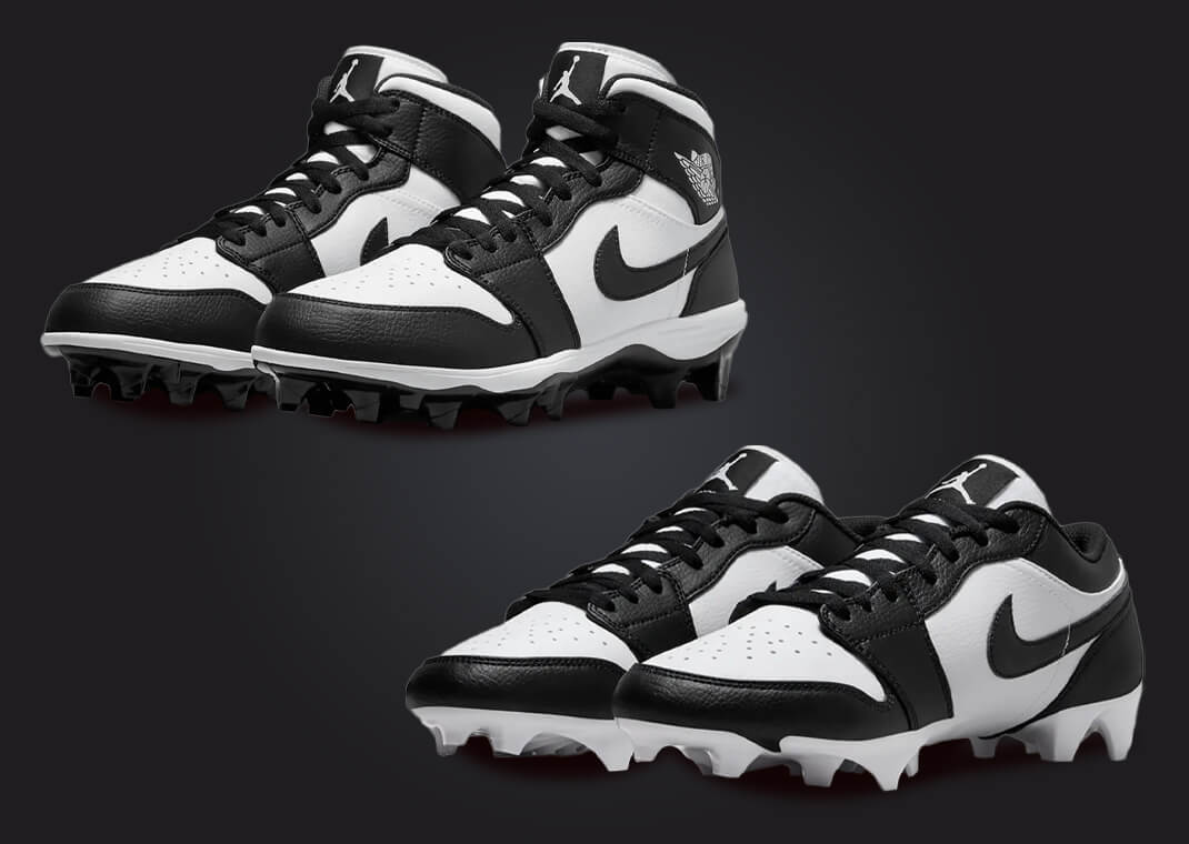 Air Jordan 1 TD Panda Cleats