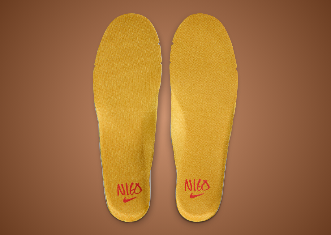 NIGO x Nike Air Force 1 Kintsugi Phantom - Insoles