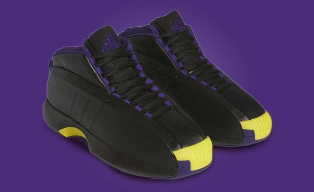 The adidas Crazy 1 Lakers Away Releases On April 15th