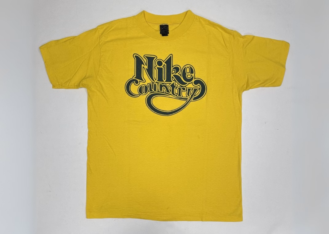 Vintage Nike Country t-shirt dated to the '70s