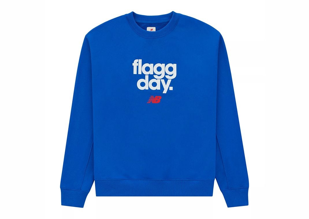 Cooper Flagg New Balance Made in USA Flagg Day Sweatshirt Blue