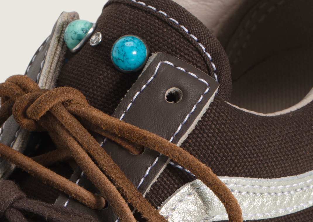 Vans Old Skool 36 Gemstone Mushroom Brown - Detail