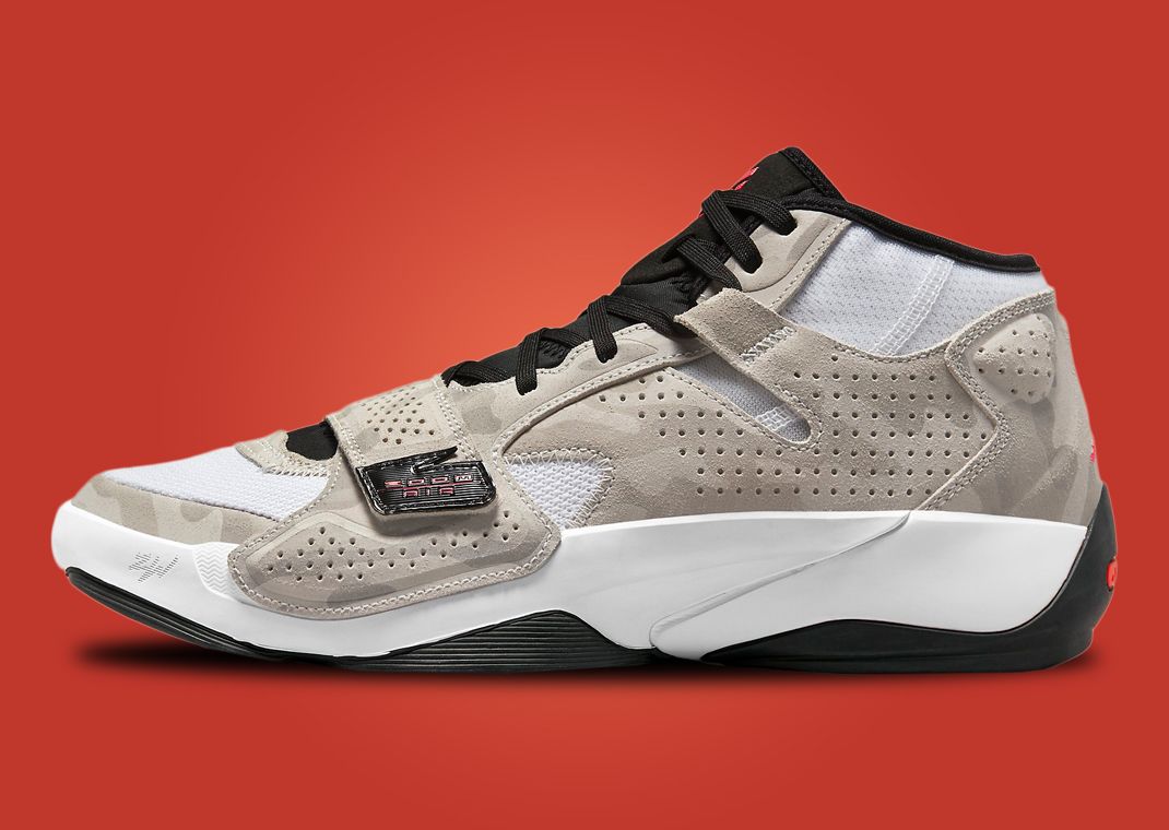 This Jordan Zion 2 Features A Light Camo Pattern