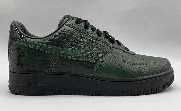 Lil Yachty x Nike Air Force 1 Low Concrete Boys Green Croc