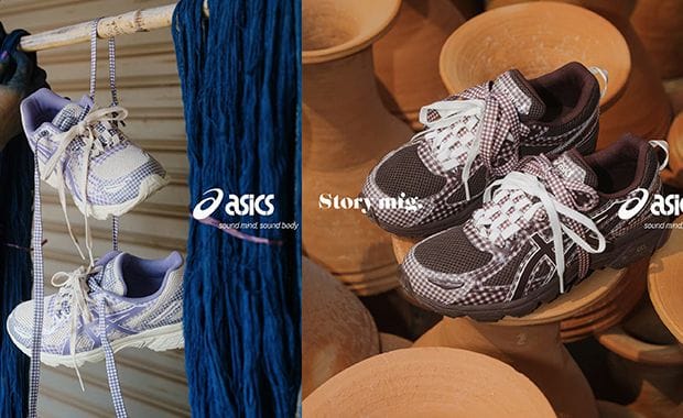 The Story mfg. x Asics Gel-Venture 6 Pack Releases April 2025
