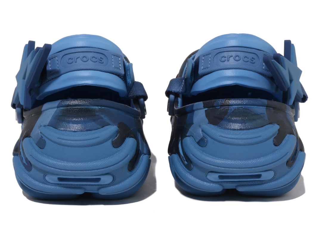 BAPE x Crocs Echo RO Clog Navy