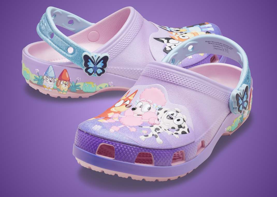 Bluey x Crocs Classic Clog Friends Pink - Pair